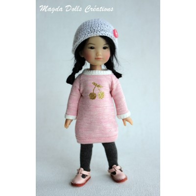 Tenue Sya pour poupée Ten Ping - Magda Dolls Creations