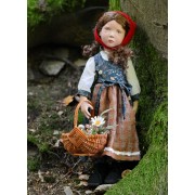 Poupée Le Petit Chaperon Rouge 50 cm - Edition Contes de Fées - Zwergnase