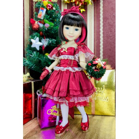 Poupée Christmas Bella Special Edition - Fashion Friends Ruby Red