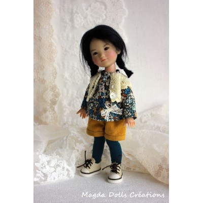 Tenue Ania pour poupée Ten Ping - Magda Dolls Creations