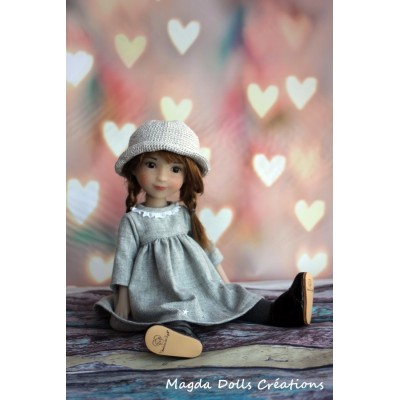 Tenue Cordelia pour poupée Siblies - Magda Dolls Creations