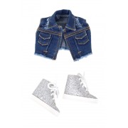 Silver duo denim for...