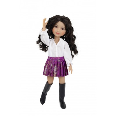 Pretty in Purple Fashion Friends Doll Clothes - Ruby Red
