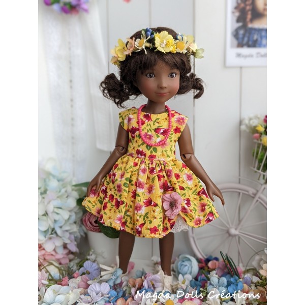 Begonia outfit for Siblies doll