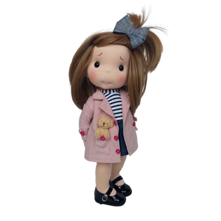 Madeleine Doll in Organic Cotton 38 cm - Art 'n Doll