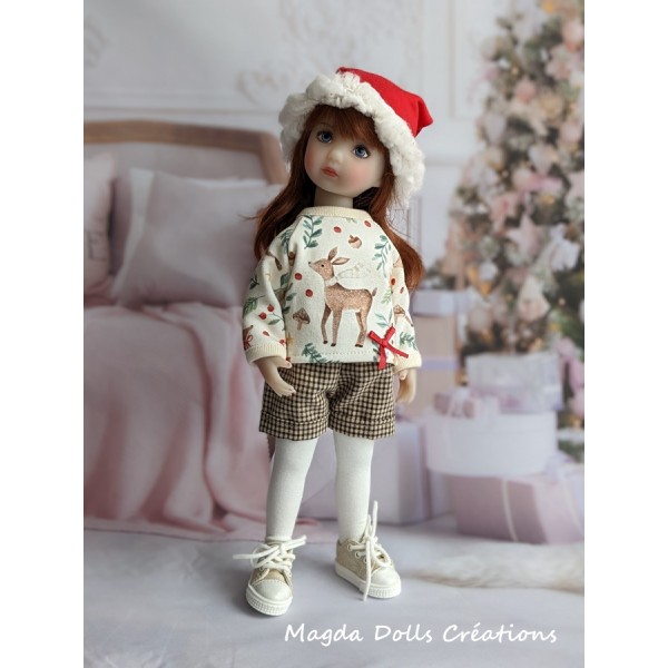 Tenue Lila-Rose pour poupée Li'l Dreamers - Magda Dolls Creations