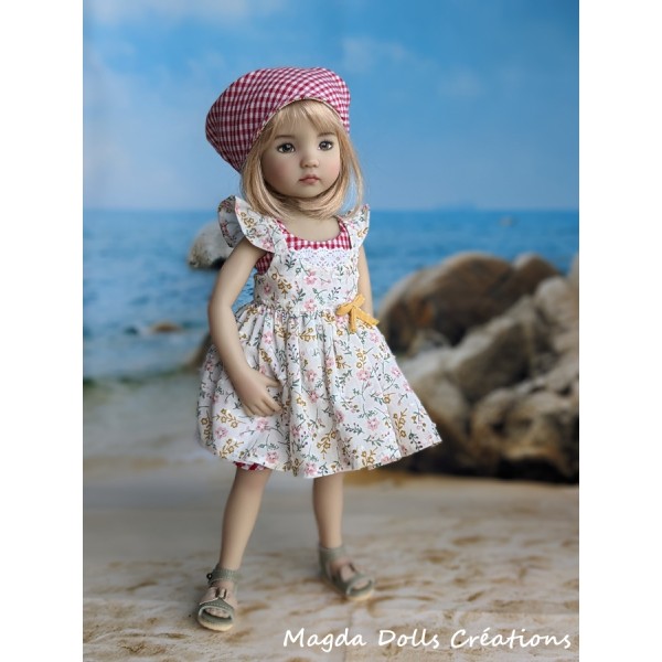 Tenue Porto Rico pour poupée Little Darling - Magda Dolls Creations