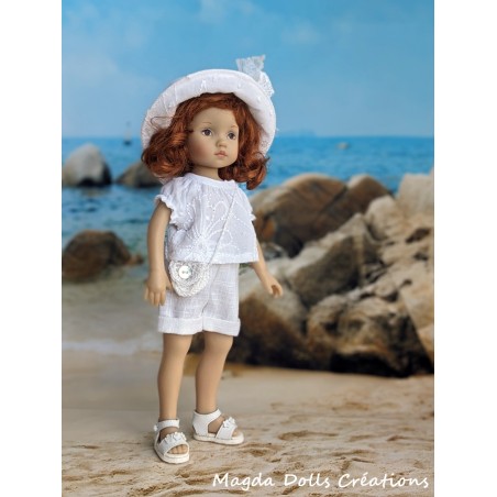 Tenue Santorin pour poupée Boneka - Magda Dolls Creations