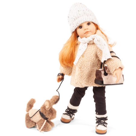 Hannah doll and her dog - Götz Edition 2024