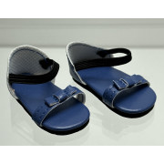 Royal blue sandals for Las...
