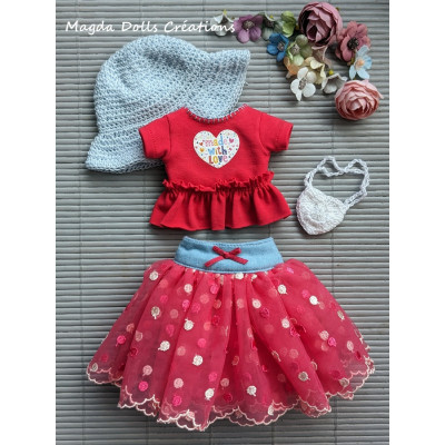 Emily outfit for Little Darling doll