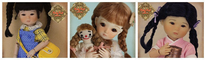 Check out these beautiful TEN PING dolls from RubyRed Galleria